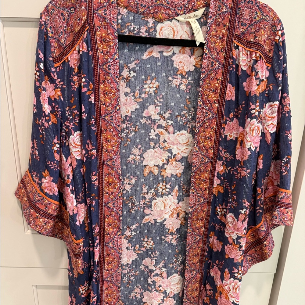 Matilda Jane Multicolor Floral Kimono